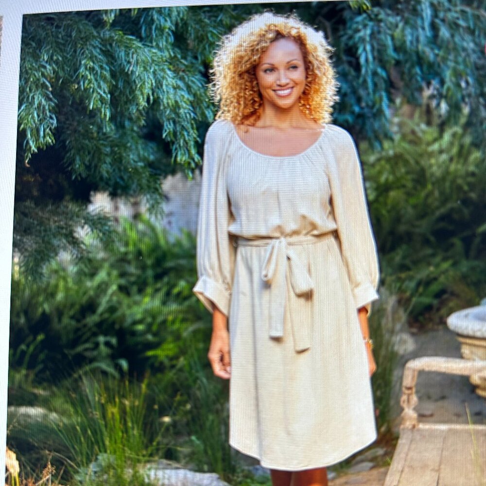 Karen Kane Blouson Sleeve Dress